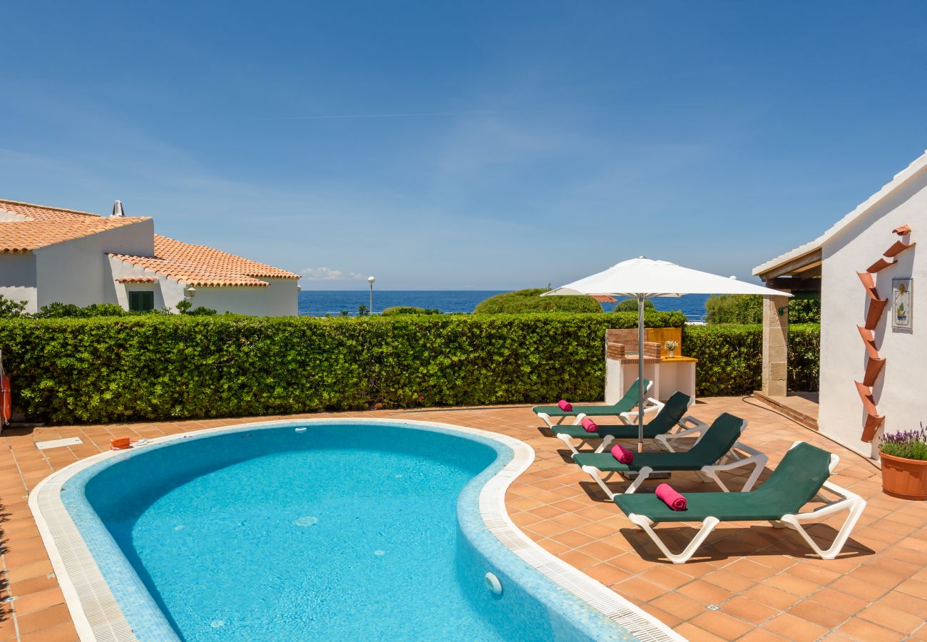 Villa en Cap d´Artruix - Villa privada en Cap d'artrutx con piscina privada,Wifi gratis, AC en habitación principal