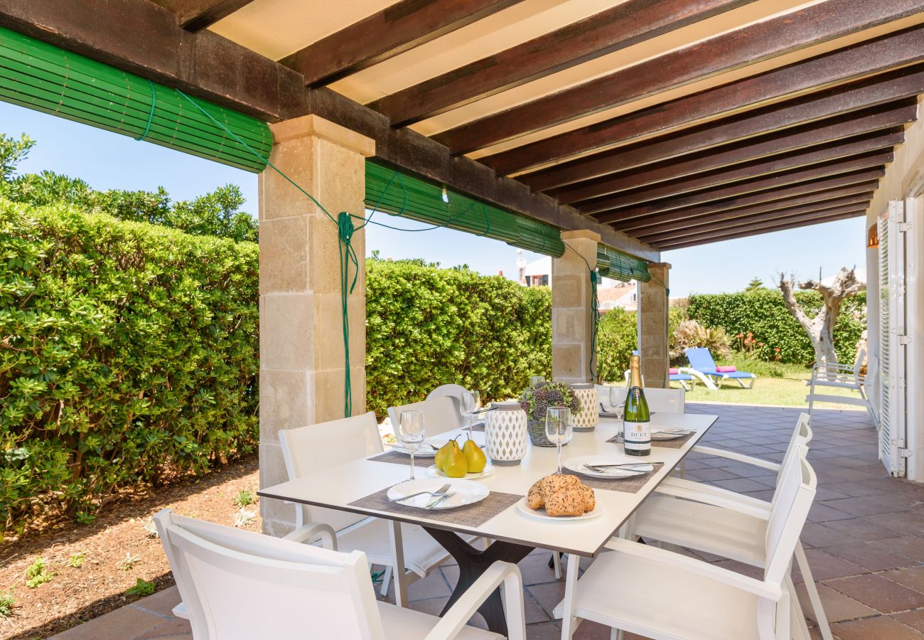 Villa en Cap d´Artruix - Villa privada en Cap d'artrutx con piscina privada,Wifi gratis, AC en habitación principal