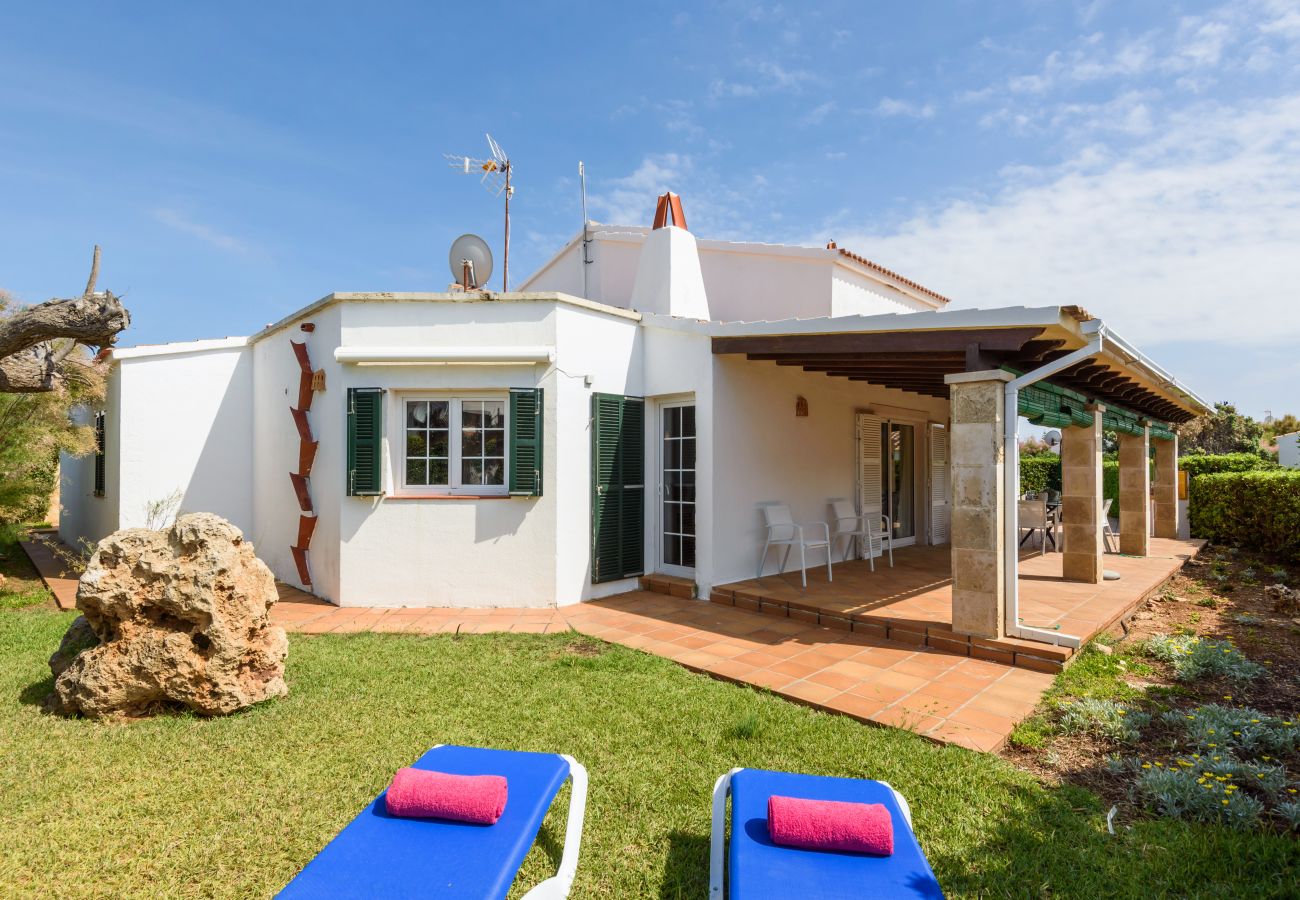 Villa en Cap d´Artruix - Villa privada en Cap d'artrutx con piscina privada,Wifi gratis, AC en habitación principal