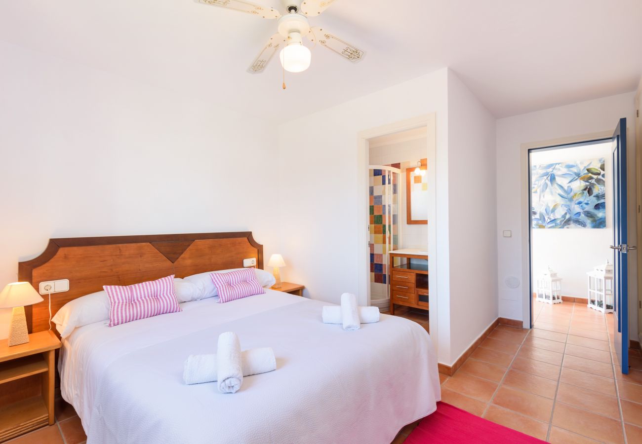 Villa en Cap d´Artruix - Villa privada en Cap d'artrutx con piscina privada,Wifi gratis, AC en habitación principal