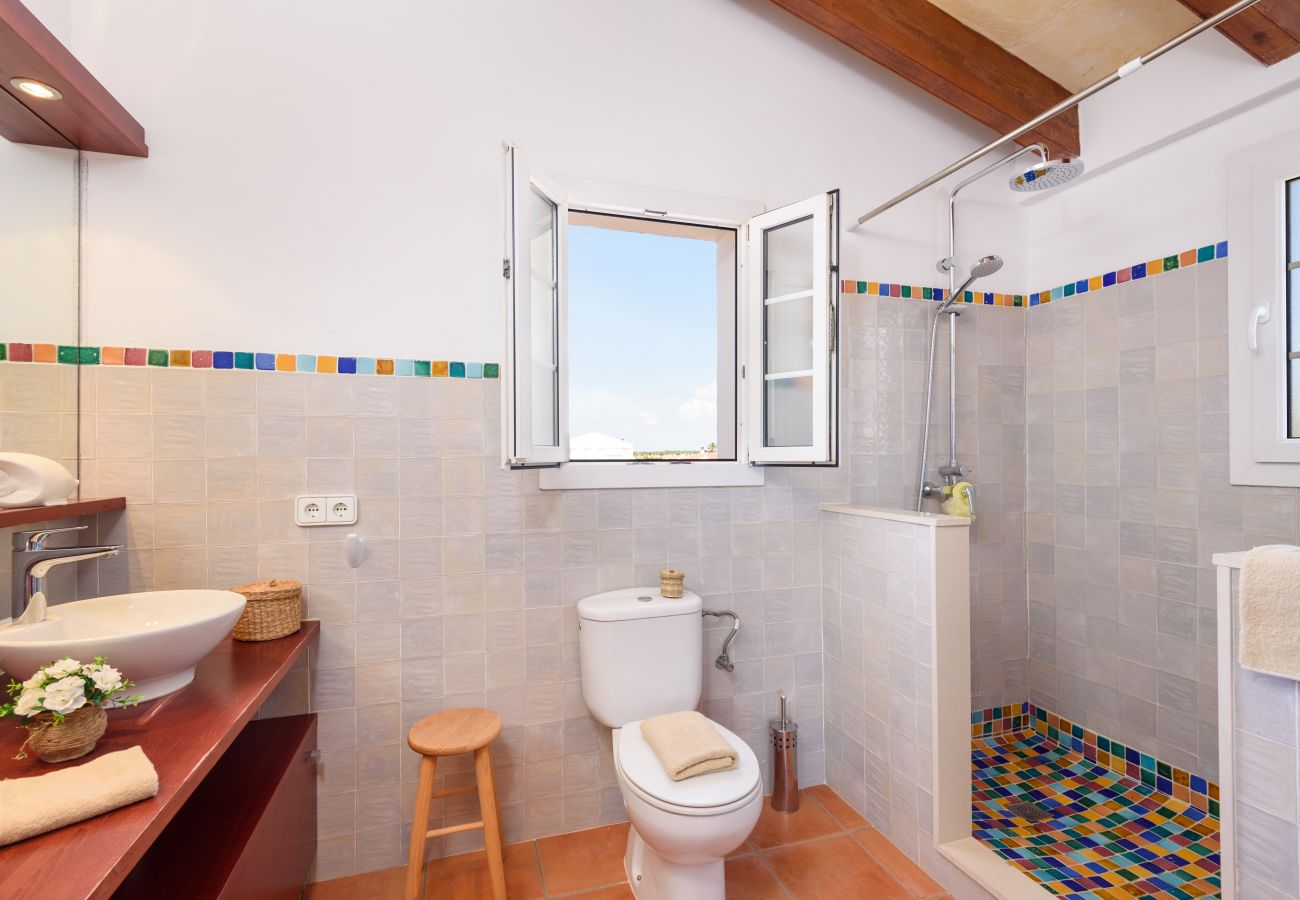 Villa en Cap d´Artruix - Villa privada en Cap d'artrutx con piscina privada,Wifi gratis, AC en habitación principal