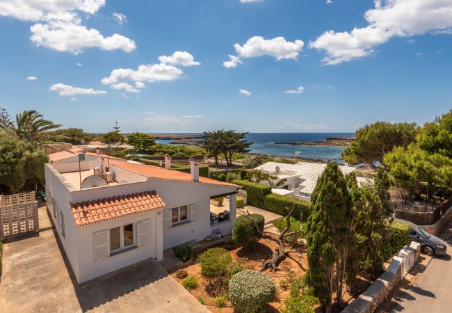 Villa en Binisafuller - Bonita villa en la urbanización de Binisafuller con piscina privada, wifi, tv satelite Espectaculares alrededores de la villa Binillor, en la costa de Binisafuller de Menorca