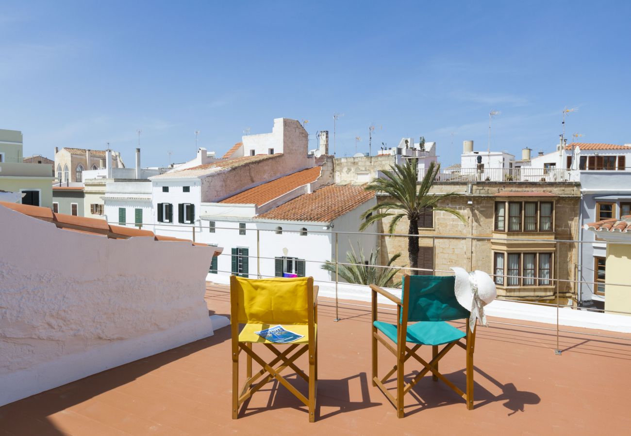 Casa en Ciutadella de Menorca - Magnífica casa en la Plaza Nueva, en el centro de Ciutadella de Menorca