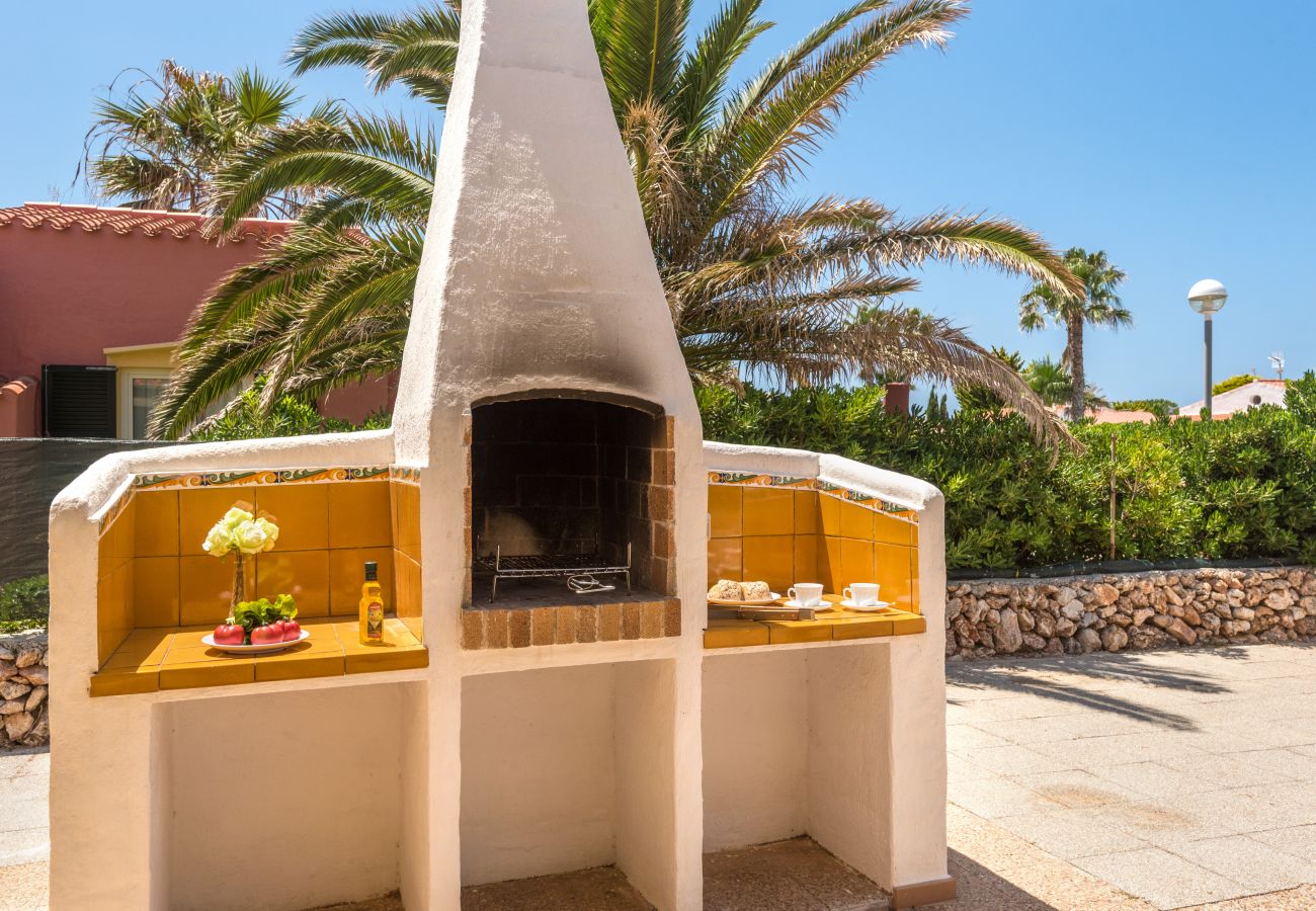 Villa en Cap d´Artruix - VENUS Barbacoa exterior de la Villa Venus