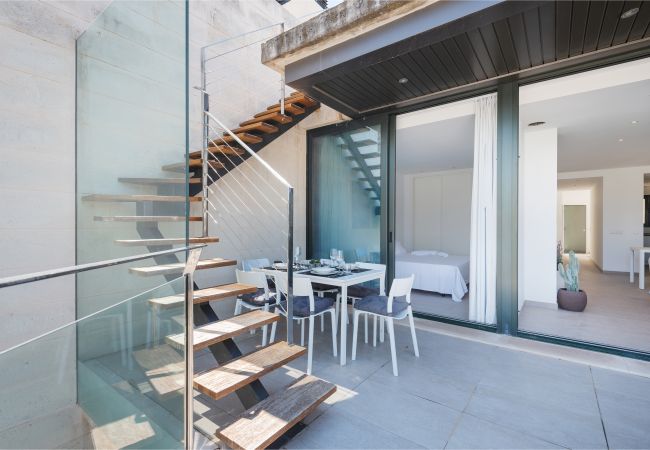 Apartamento en Cala Sant Vicenç - Mirador Blue Attic L Apartamento en Cala Sant Vicenç - Mirador Blue Attic L