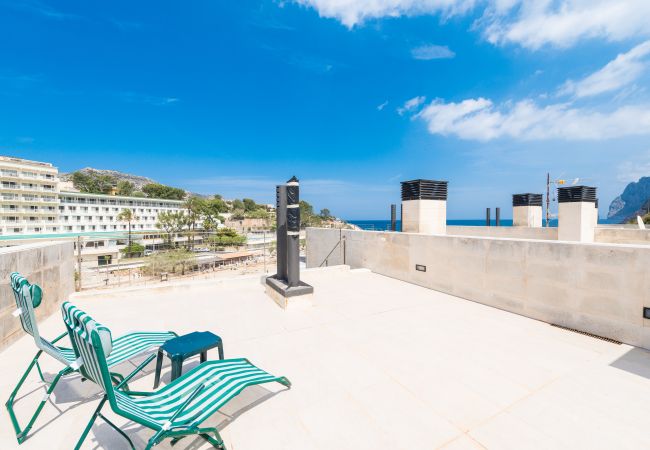 Apartamento en Cala Sant Vicenç - Mirador Blue Attic L Apartamento en Cala Sant Vicenç - Mirador Blue Attic L
