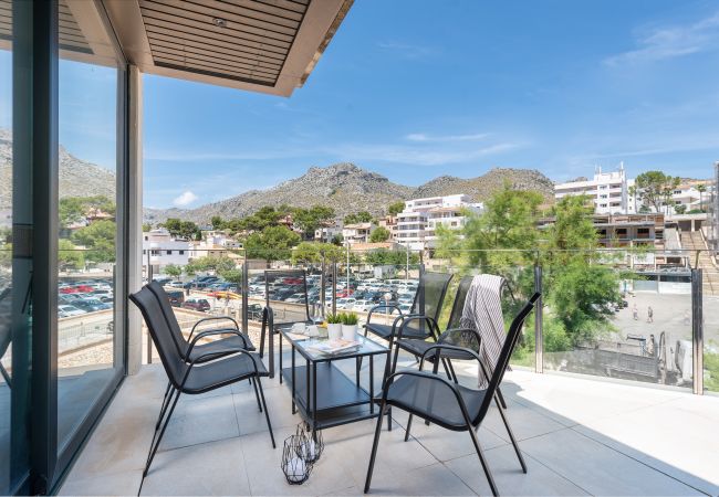 Apartamento en Cala Sant Vicenç - Mirador Blue Attic L Apartamento en Cala Sant Vicenç - Mirador Blue Attic L