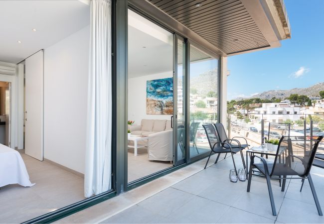 Apartamento en Cala Sant Vicenç - Mirador Blue Attic L Apartamento en Cala Sant Vicenç - Mirador Blue Attic L