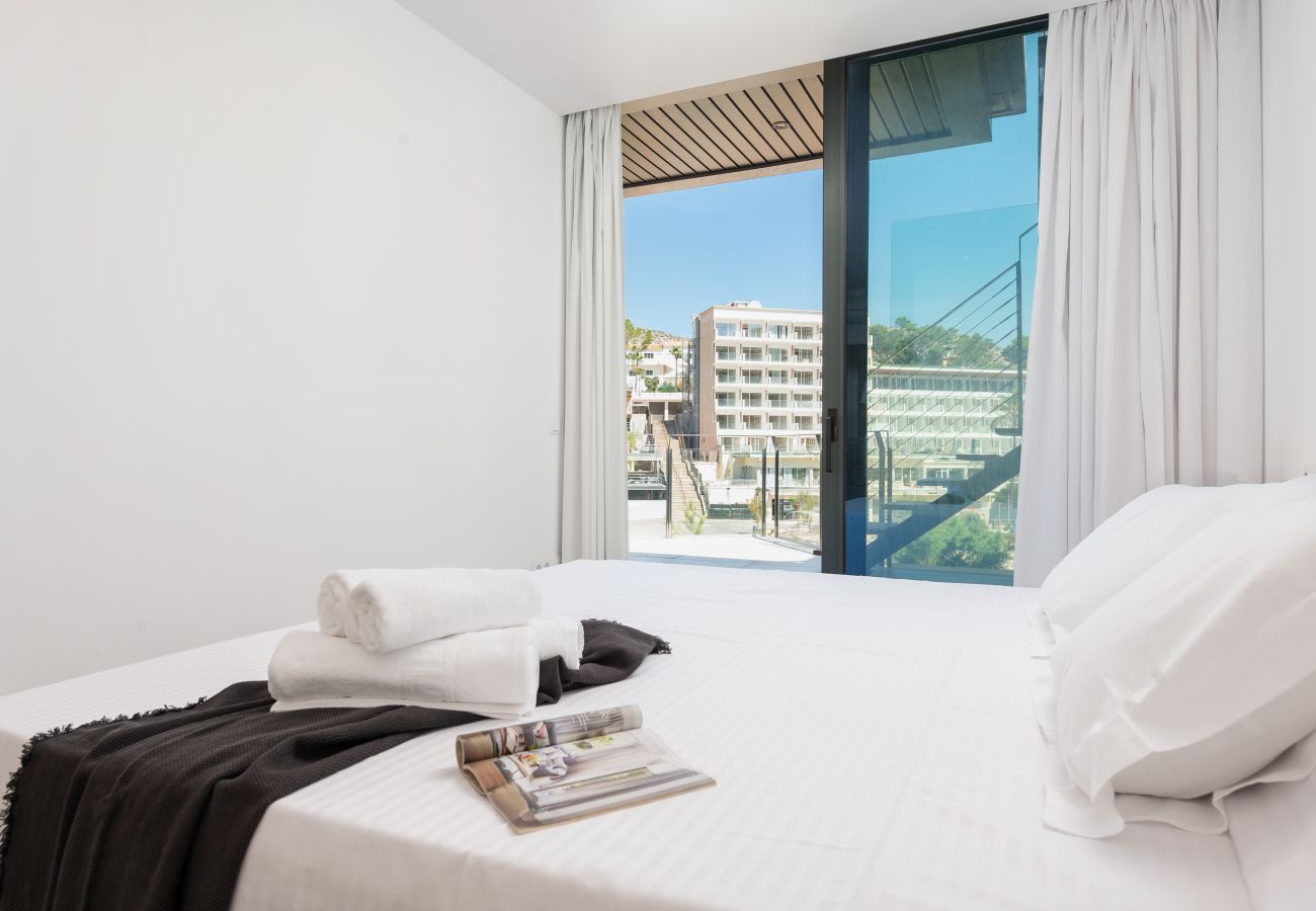 Apartamento en Cala Sant Vicenç - Mirador Blue Attic L Apartamento en Cala Sant Vicenç - Mirador Blue Attic L