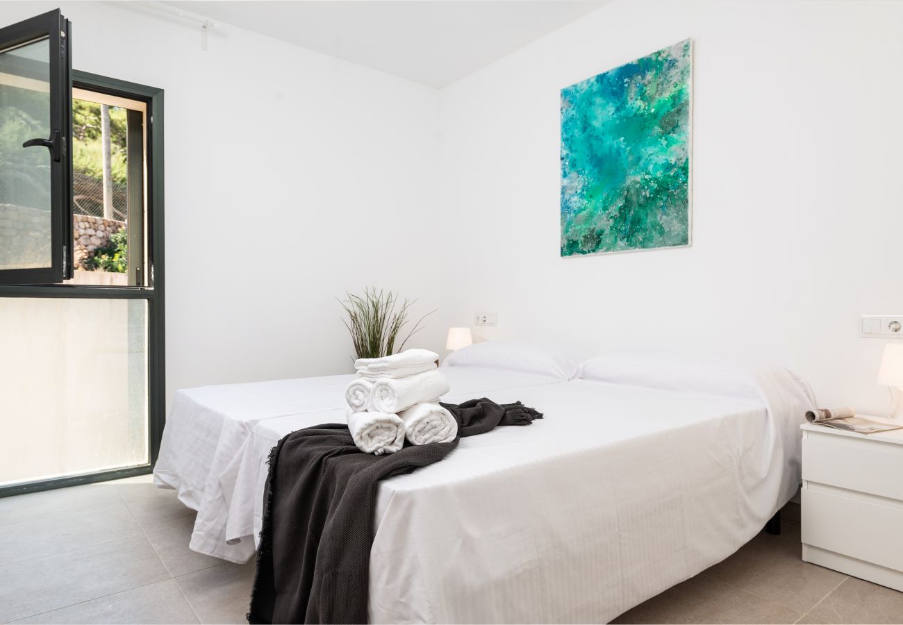 Apartamento en Cala Sant Vicenç - Mirador Blue Attic L Apartamento en Cala Sant Vicenç - Mirador Blue Attic L