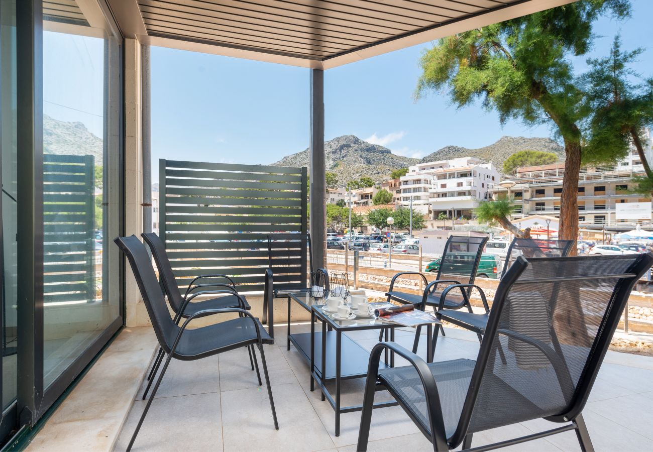 Apartamento en Cala Sant Vicenç - Mirador Blue Garden F Apartamento en Cala Sant Vicenç - Mirador Blue Garden F