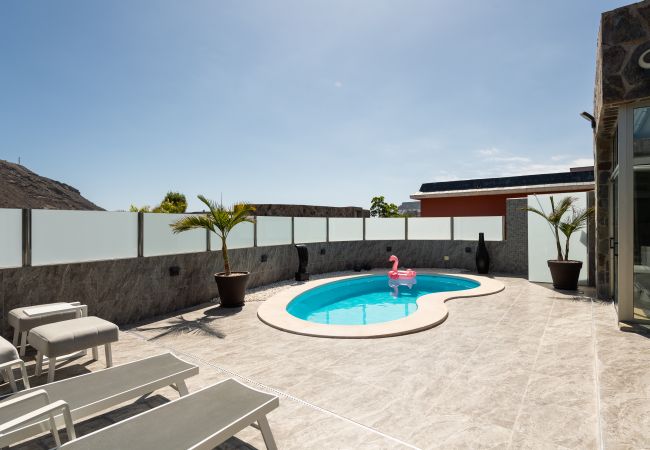 Casa en Mogán - Espectacular casa con piscina privada climatizada en paraíso  Casa en Mogán - Espectacular casa con piscina privada climatizada en paraíso