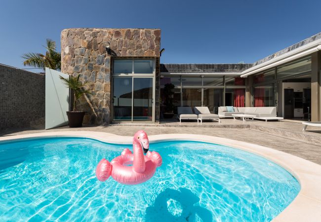 Casa en Mogán - Espectacular casa con piscina privada climatizada en paraíso  Casa en Mogán - Espectacular casa con piscina privada climatizada en paraíso