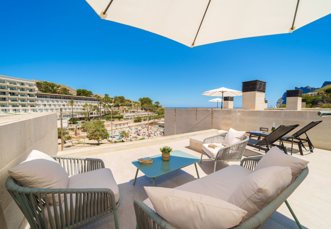 Apartamento en Cala Sant Vicenç - Apartment Mirador Blue K by BeBreeze