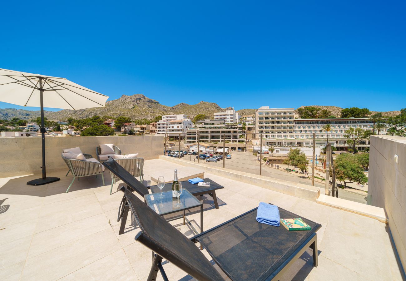 Apartamento en Cala Sant Vicenç - Apartment Mirador Blue K by BeBreeze
