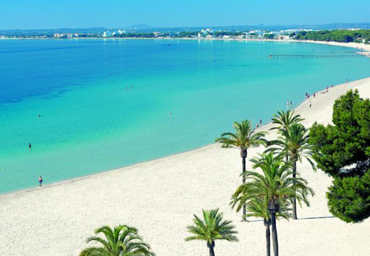 Apartamento en Alcúdia - Apartment Oiza Garden NEW at the beach (Bahía Blanca) by BeBreeze