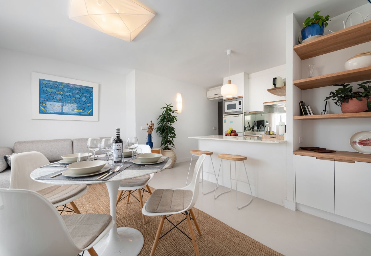 Ferienwohnung in Port d´Alcudia - Blue View, New designer apartment in front of Alcudia Beach, WIFI, AA, Netflix, ... by BeBreeze