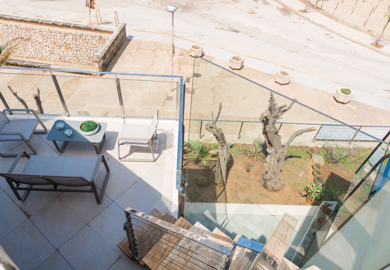 Ferienwohnung in Cala Sant Vicenç - Apartment Mirador Blue Attic L by BeBreeze