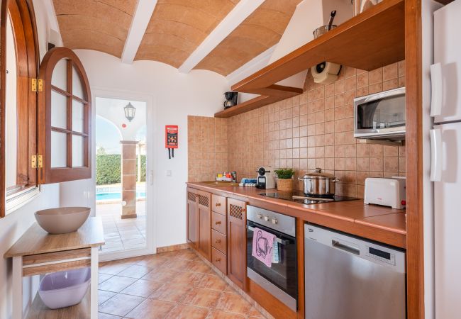 Villa in Cap d´Artruix - Fucsia Villa Menorca Villa in Cap d´Artruix - Fucsia Villa Menorca