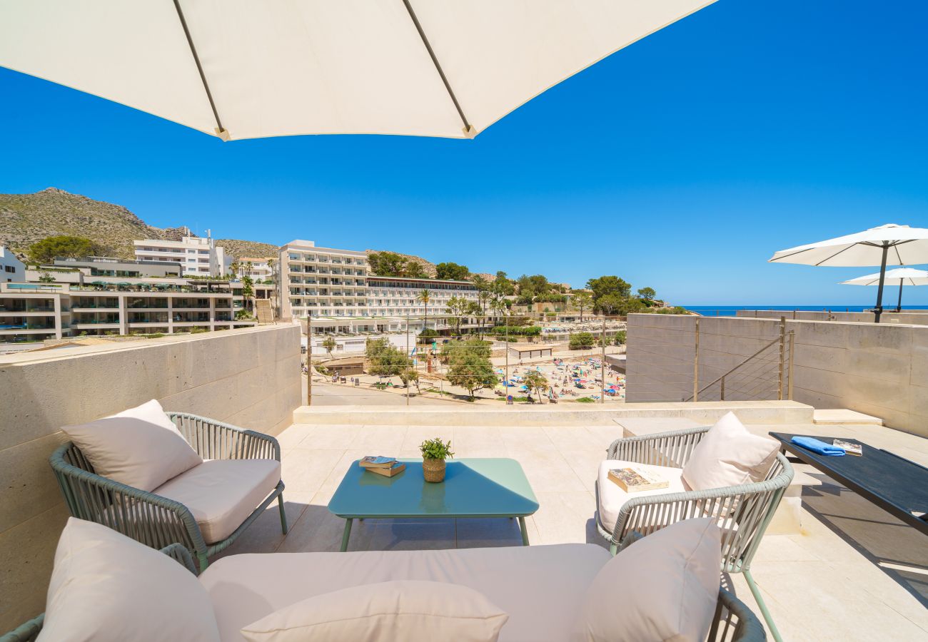 Ferienwohnung in Cala Sant Vicenç - Apartment Mirador Blue K by BeBreeze