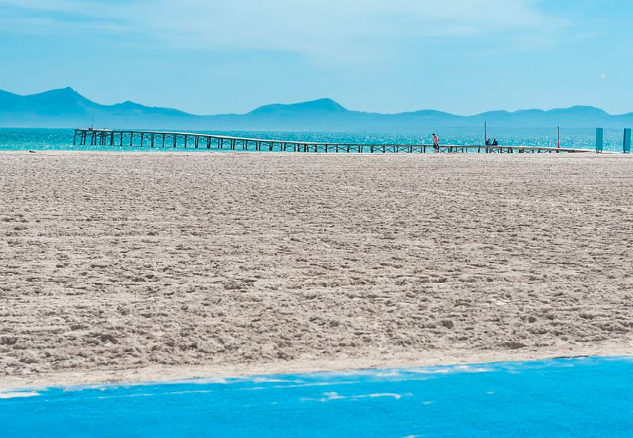 Ferienwohnung in Alcudia - Apartment Oiza Garden NEW at the beach (Bahía Blanca) by BeBreeze