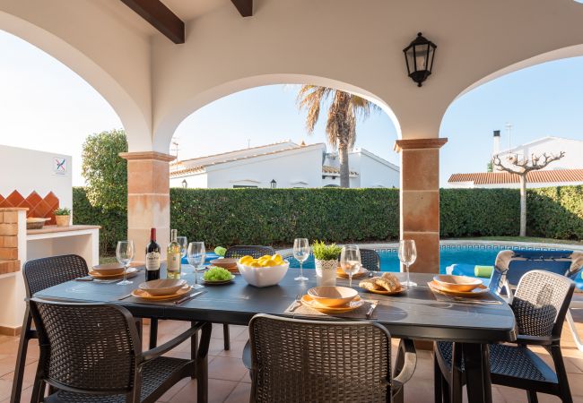 Villa in Cap d´Artruix - Fucsia Villa Menorca Villa in Cap d´Artruix - Fucsia Villa Menorca