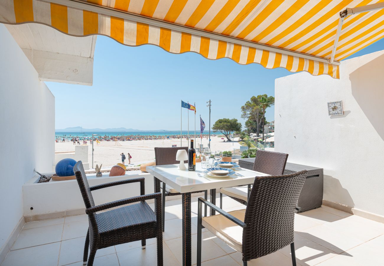 Apartment in Alcudia - Apartment Oiza Arena Blanca at the beach by BeBreeze