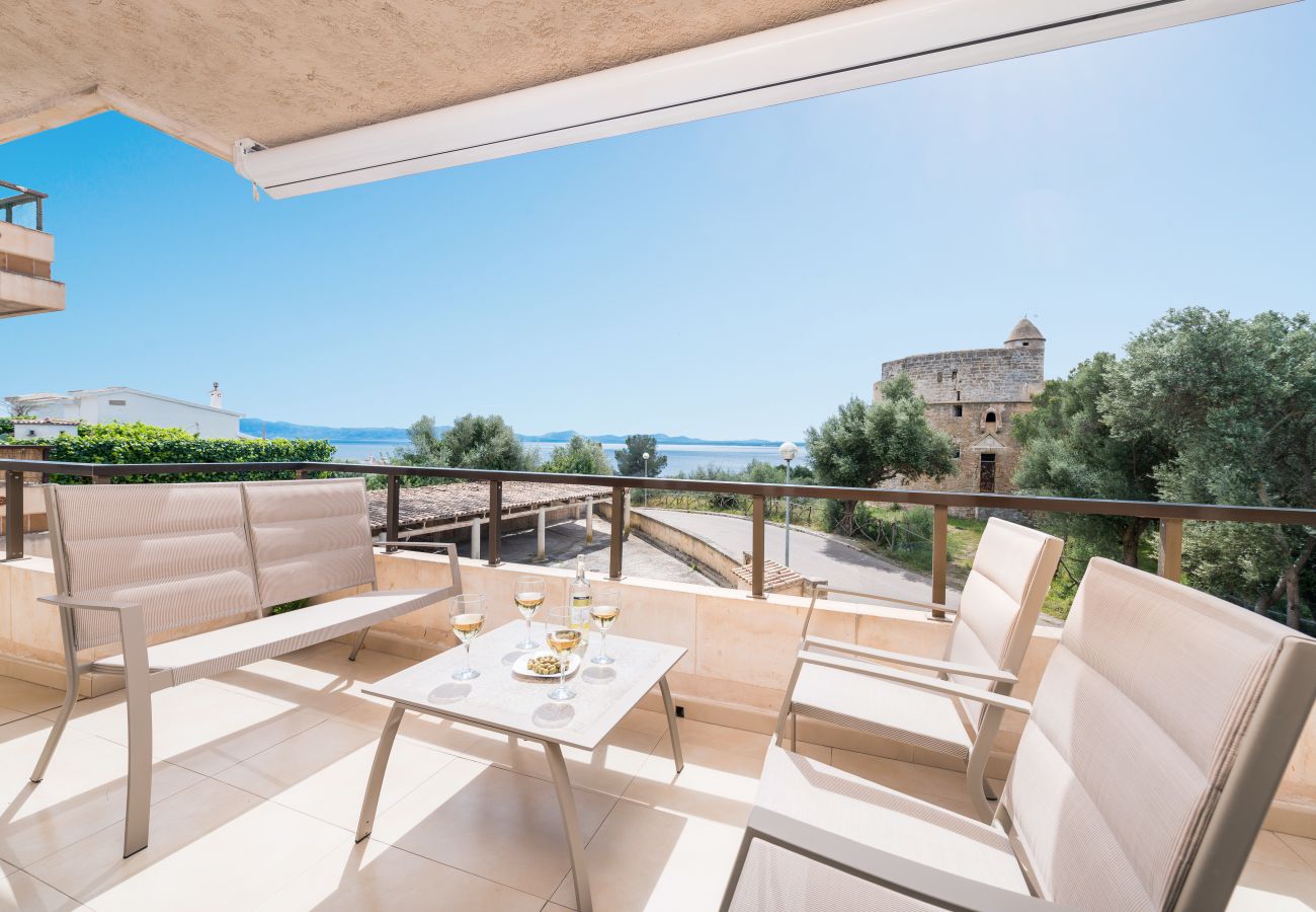 Apartment in Alcudia - Alcanada Torre Mayor with Sea Views - Long Stay 