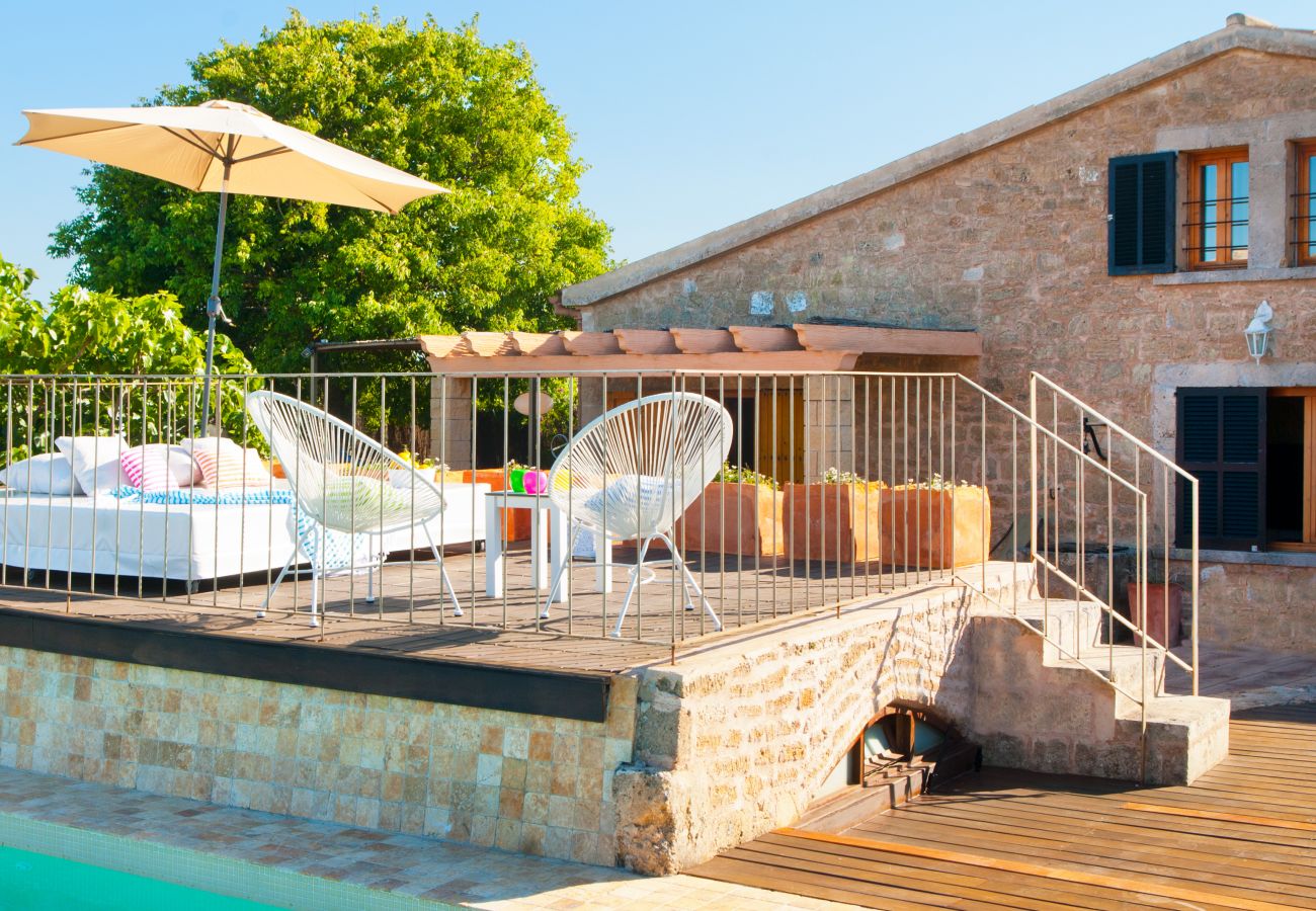 Вилла на Алькудия / Alcudia - Villa Barcares Petit, pool & sea