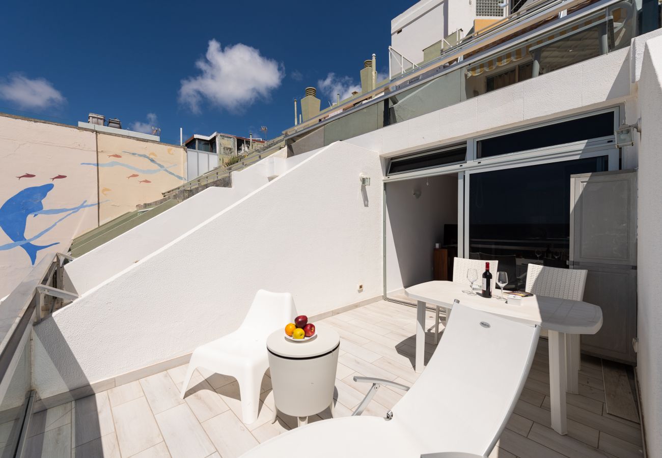 Квартира-студия на Лас Пальмас де Гран Канариа / Las Palmas de Gran Canaria - Great terrace sea views By CanariasGetaway 
