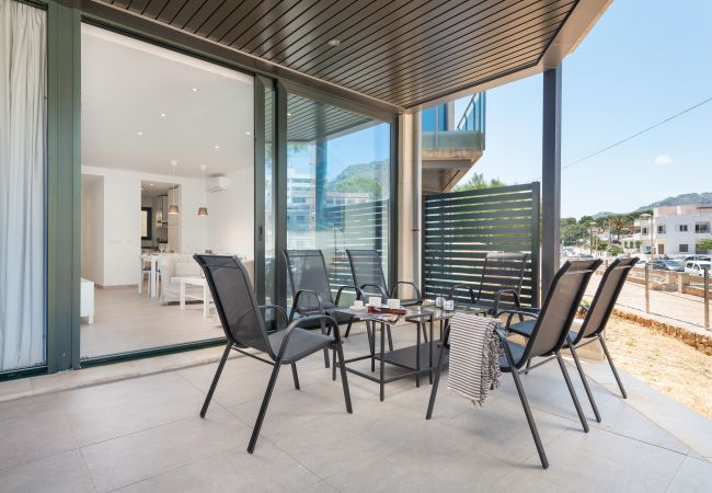 Апартаменты на Cala Sant Vicenç - Mirador Blue Garden F Апартаменты на Cala Sant Vicenç - Mirador Blue Garden F