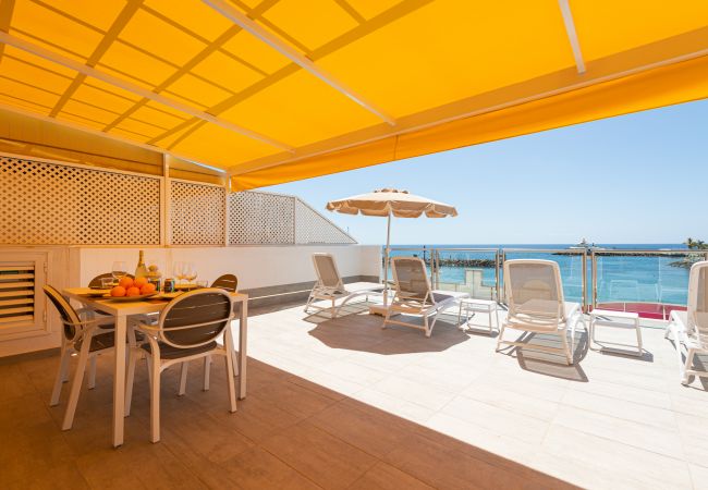 Дом на Mogán - Blue Sea I - 1º linea playa con terraza privada Дом на Mogán - Blue Sea I - 1º linea playa con terraza privada