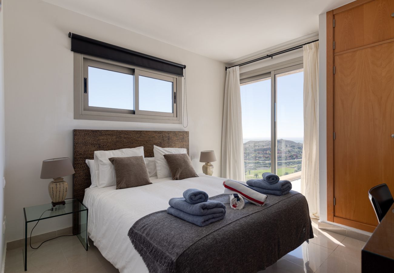Вилла на San Bartolomé de Tirajana - Espectacular villa con piscina privada, vistas al mar, barbacoa y entorno de relax