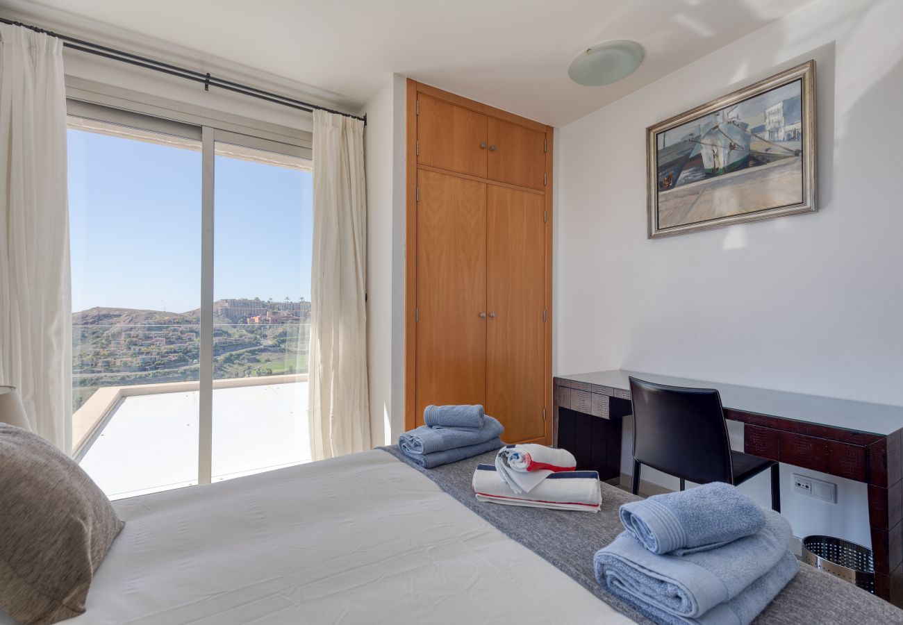 Вилла на San Bartolomé de Tirajana - Espectacular villa con piscina privada, vistas al mar, barbacoa y entorno de relax