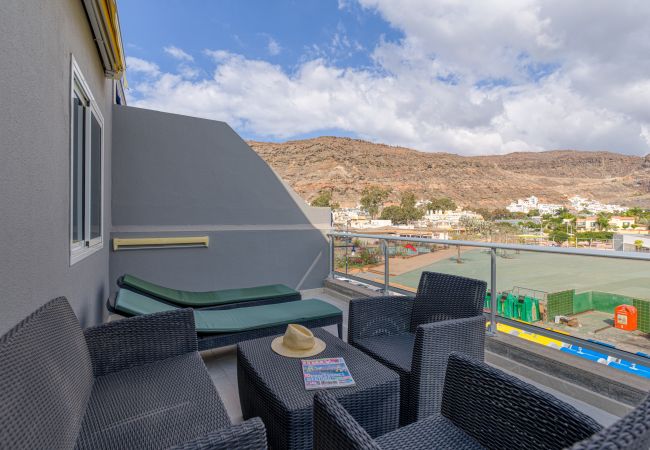 Апартаменты на Mogán - A 20 metros de la playa, terraza, parking privado y AC Апартаменты на Mogán - A 20 metros de la playa, terraza, parking privado y AC