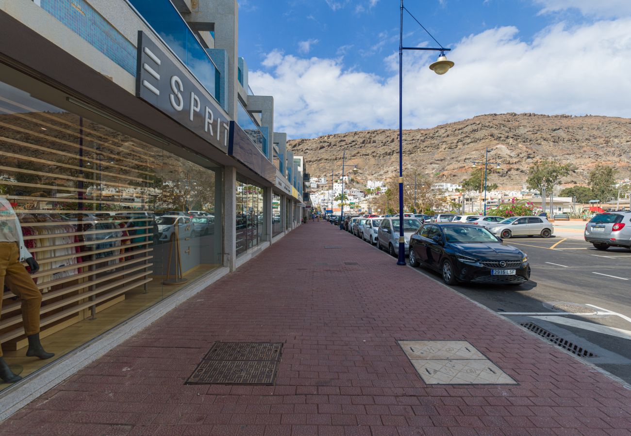 Апартаменты на Mogán - A 20 metros de la playa, parking privado y AC