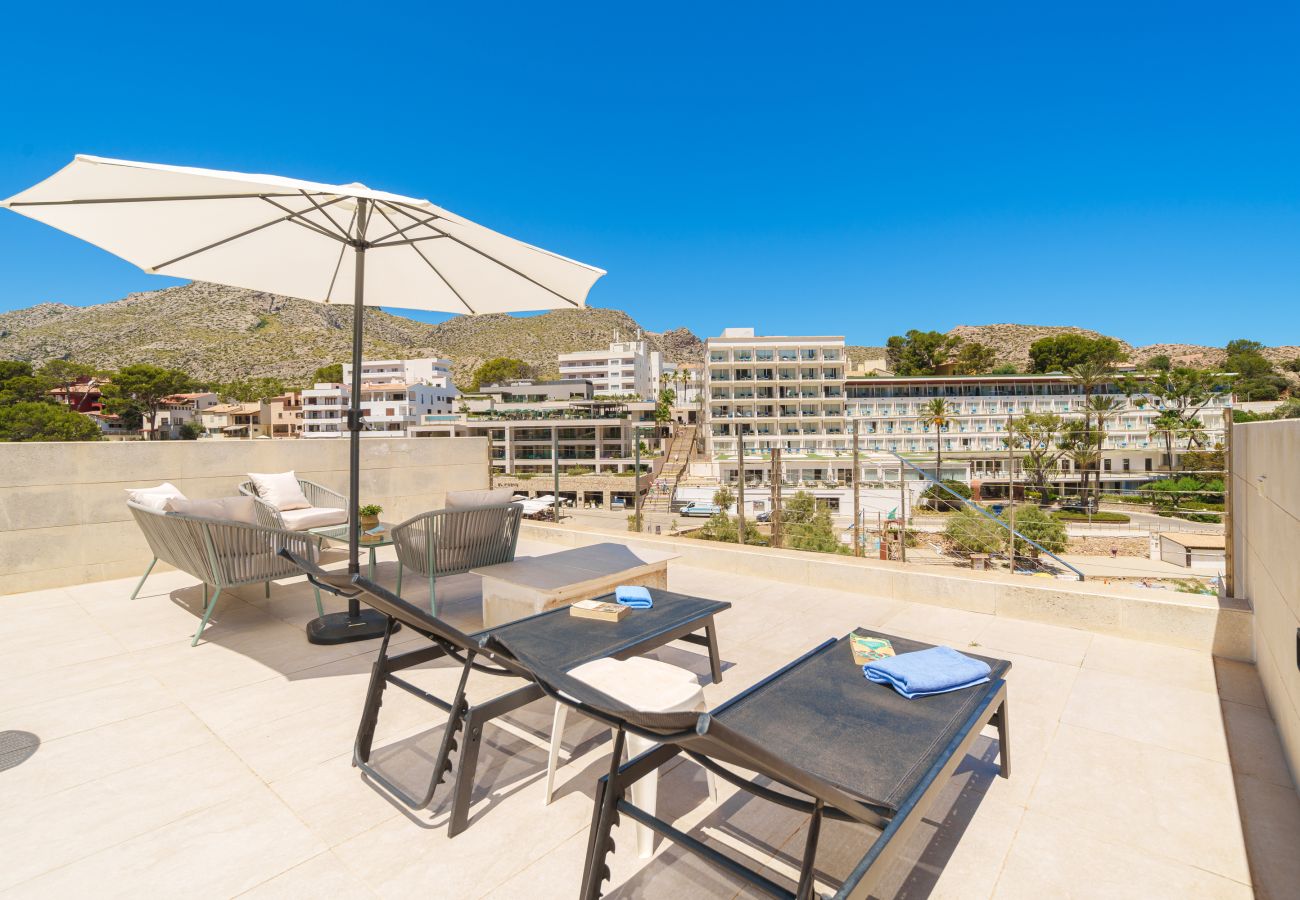 Апартаменты на Cala Sant Vicenç - Mirador Blue Attic I