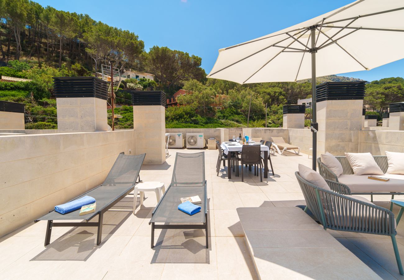 Апартаменты на Cala Sant Vicenç - Mirador Blue Attic I