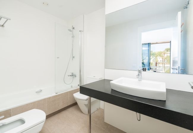 Apartamento en Cala Sant Vicenç - Mirador Blue Attic Apartamento en Cala Sant Vicenç - Mirador Blue Attic