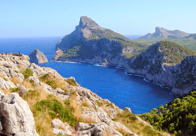 Apartamento en Cala Sant Vicenç - Mirador Blue Attic Apartamento en Cala Sant Vicenç - Mirador Blue Attic